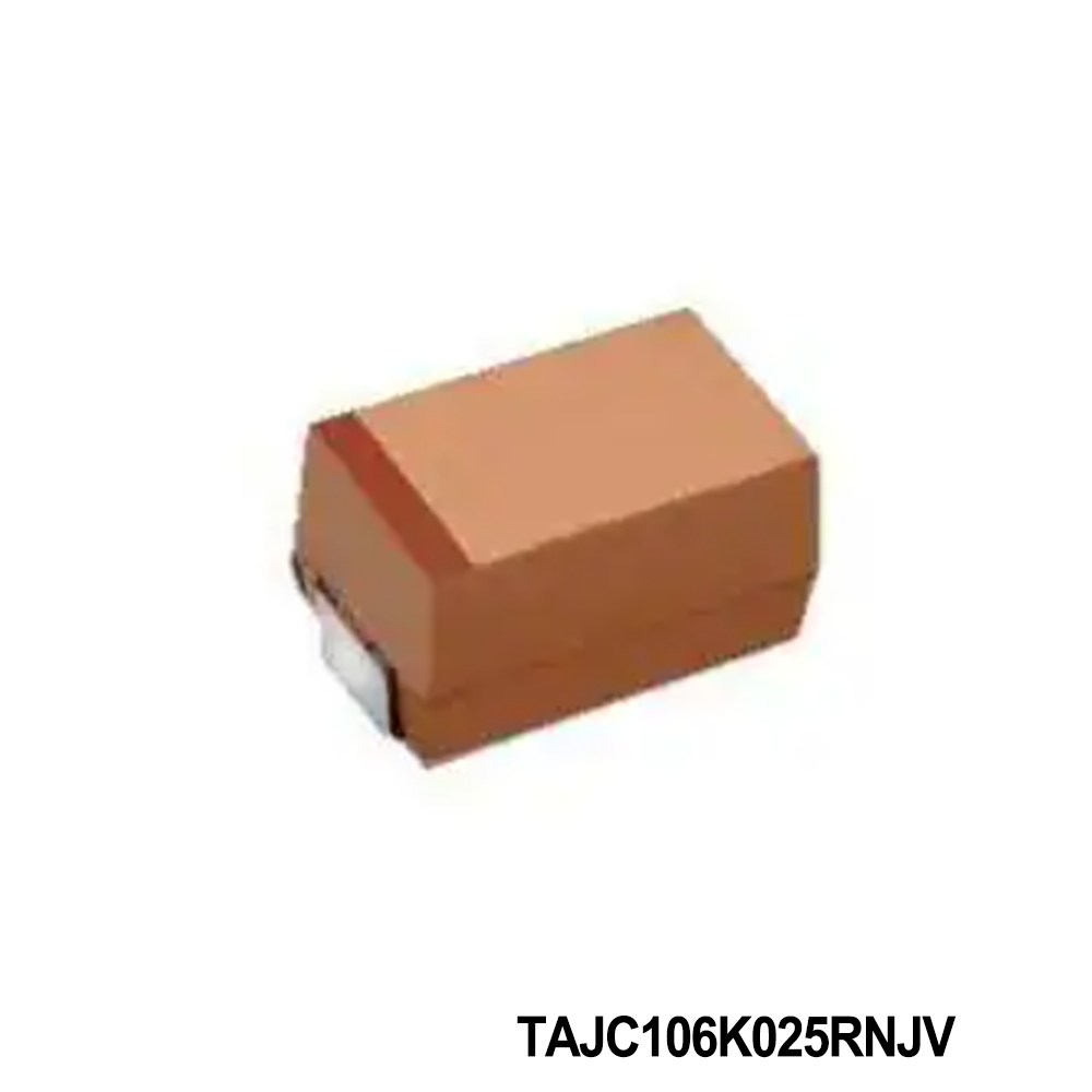TAJC106K025RNJV KYOCERA AVX Tantalum Capacitors  TANTALUM CHIPS