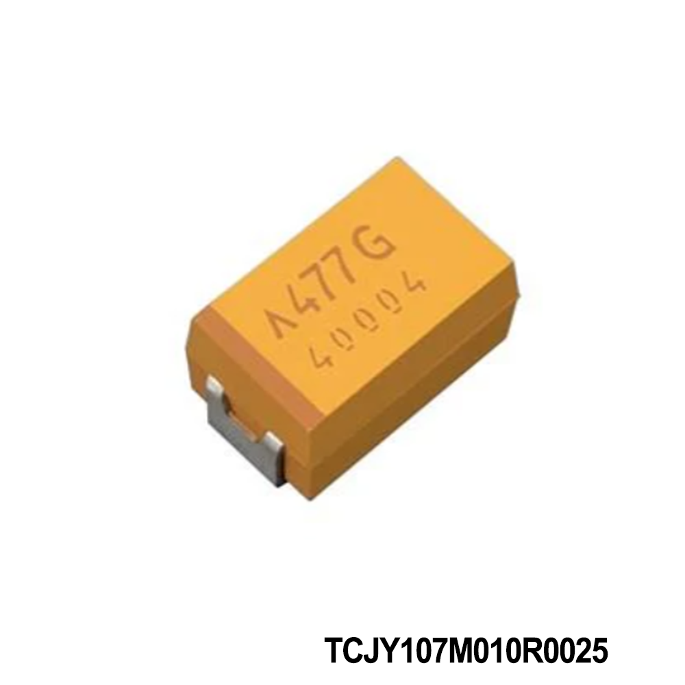 TCJY107M010R0025 KYOCERA AVX Tantalum Capacitors  10V 100uF 20% 2917 