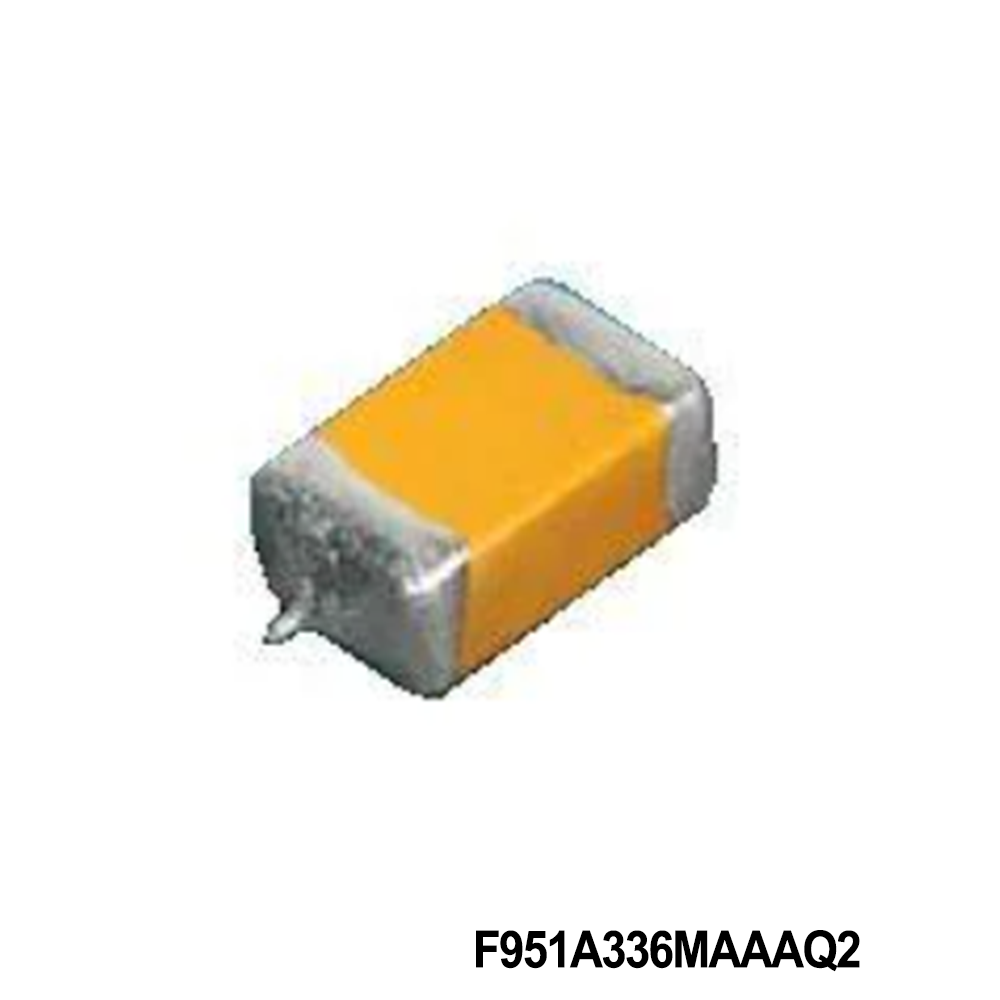 F951A336MAAAQ2 KYOCERA AVX Tantalum Capacitors  33uF 10V 20% 1207 3. 2x1.7x1.4mm