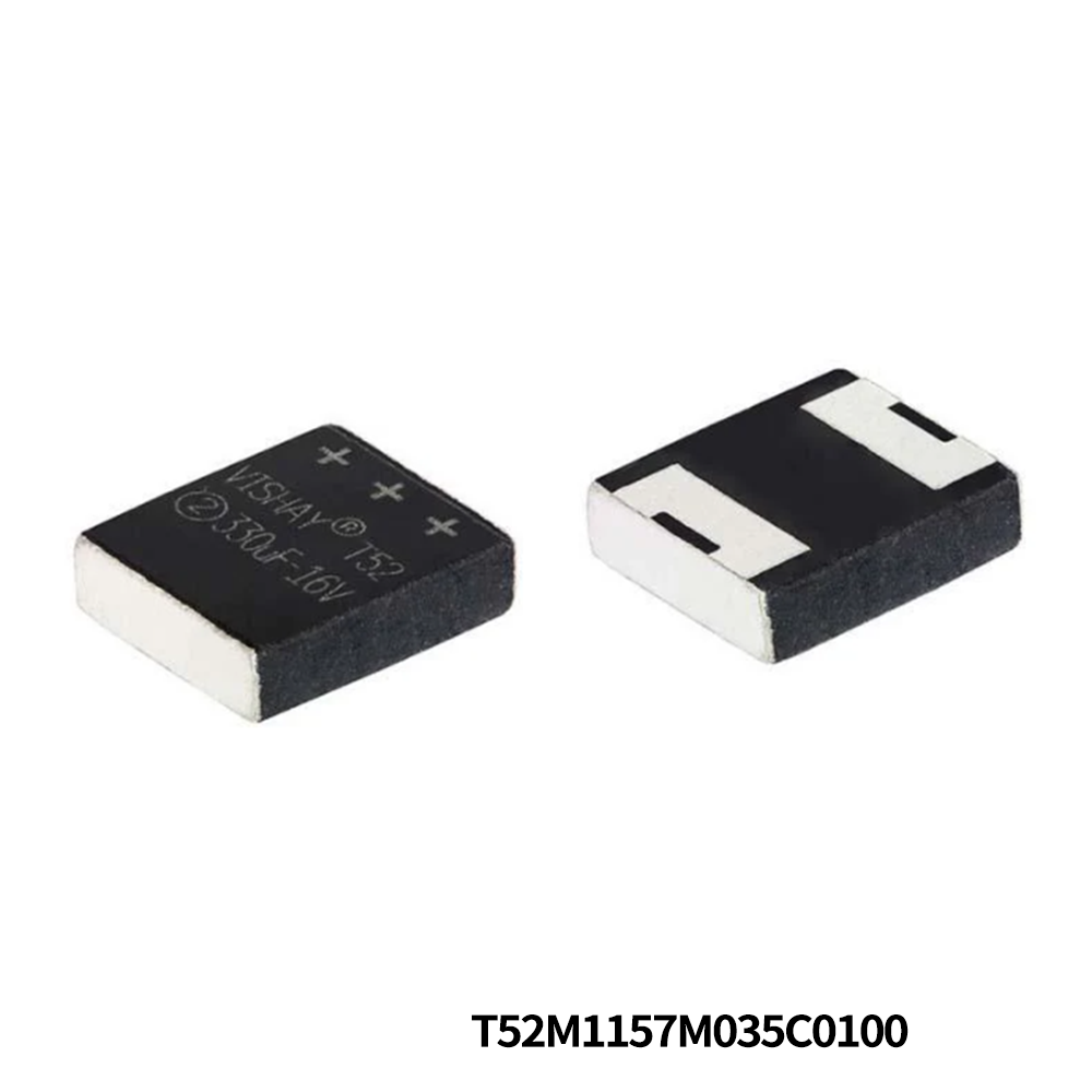 T52M1157M035C0100 Vishay / Sprague Tantalum Capacitors - Polymer PRELIMINARYT52157M035M12T0100