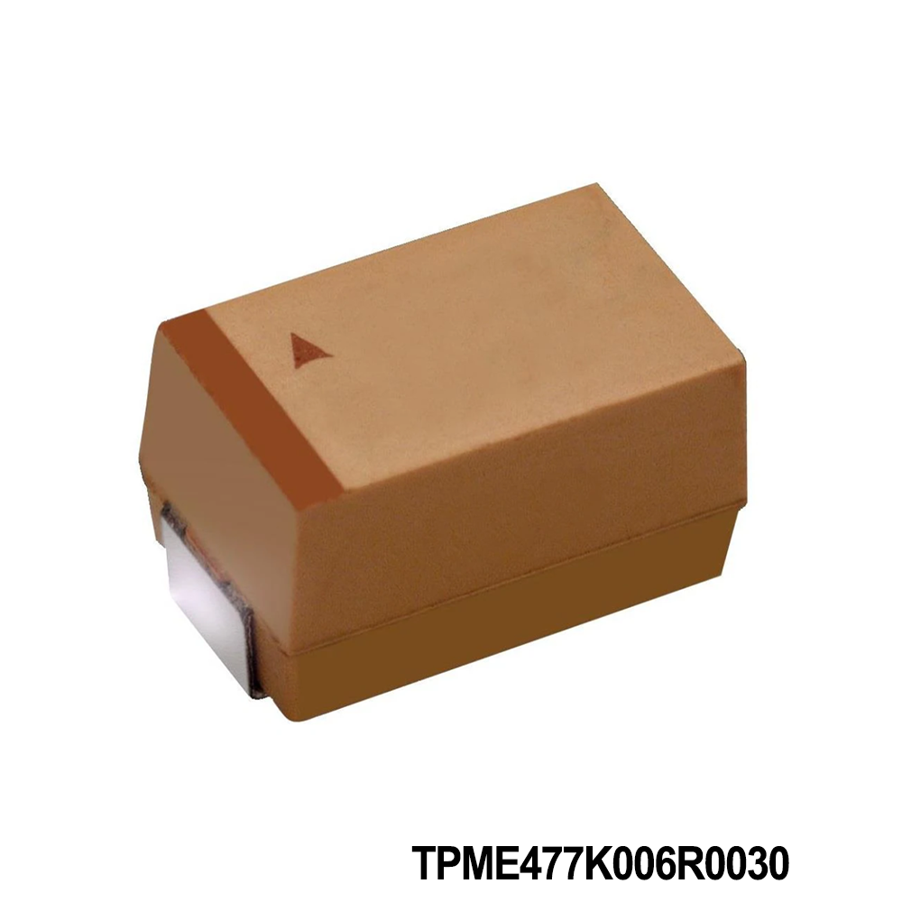 TPME477K006R0030 KYOCERA AVX Tantalum Capacitors - Solid SMD 6.3V 470uF 10% 2917