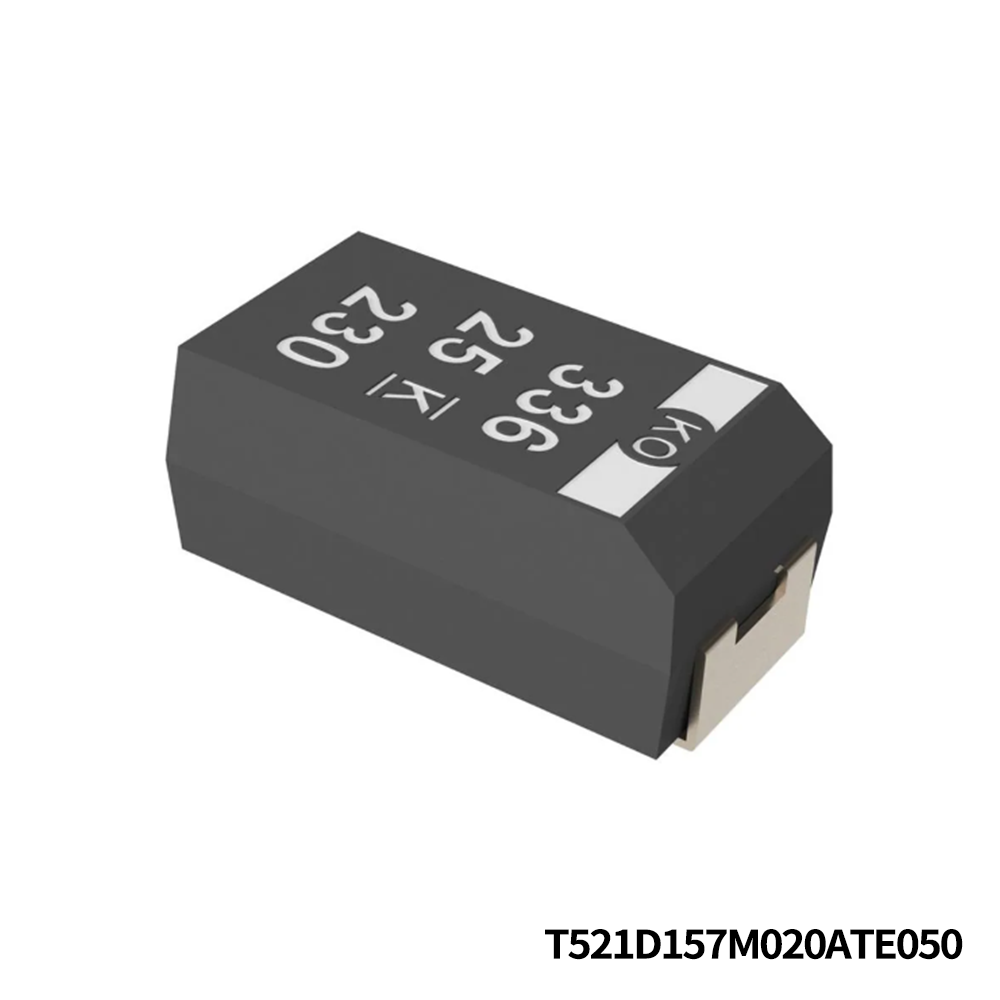 T521D157M020ATE050 KEMET Tantalum Capacitors - Polymer 20V 150uF 2917 20% 