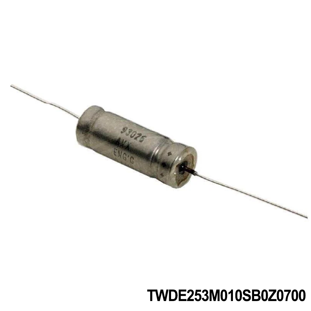 TWDE253M010SB0Z0700 KYOCERA AVX Tantalum Capacitors - Wet .025UF 10V 20% T4