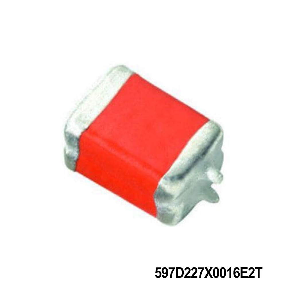 597D227X0016E2T Vishay / Sprague Tantalum Capacitors - Solid SMD 220uF 16volts 20% 