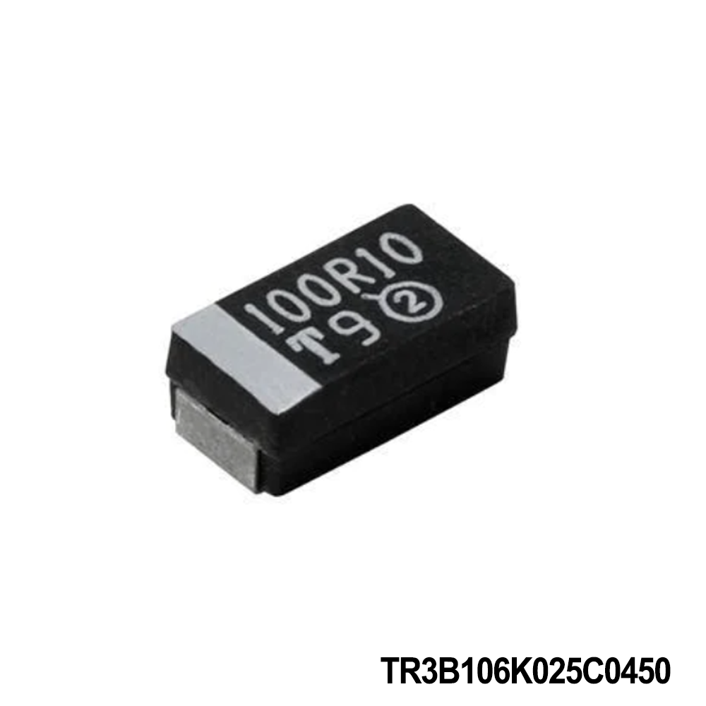 TR3B106K025C0450 Vishay / Sprague Tantalum Capacitors - Solid SMD 10uF 25volts 10% B 