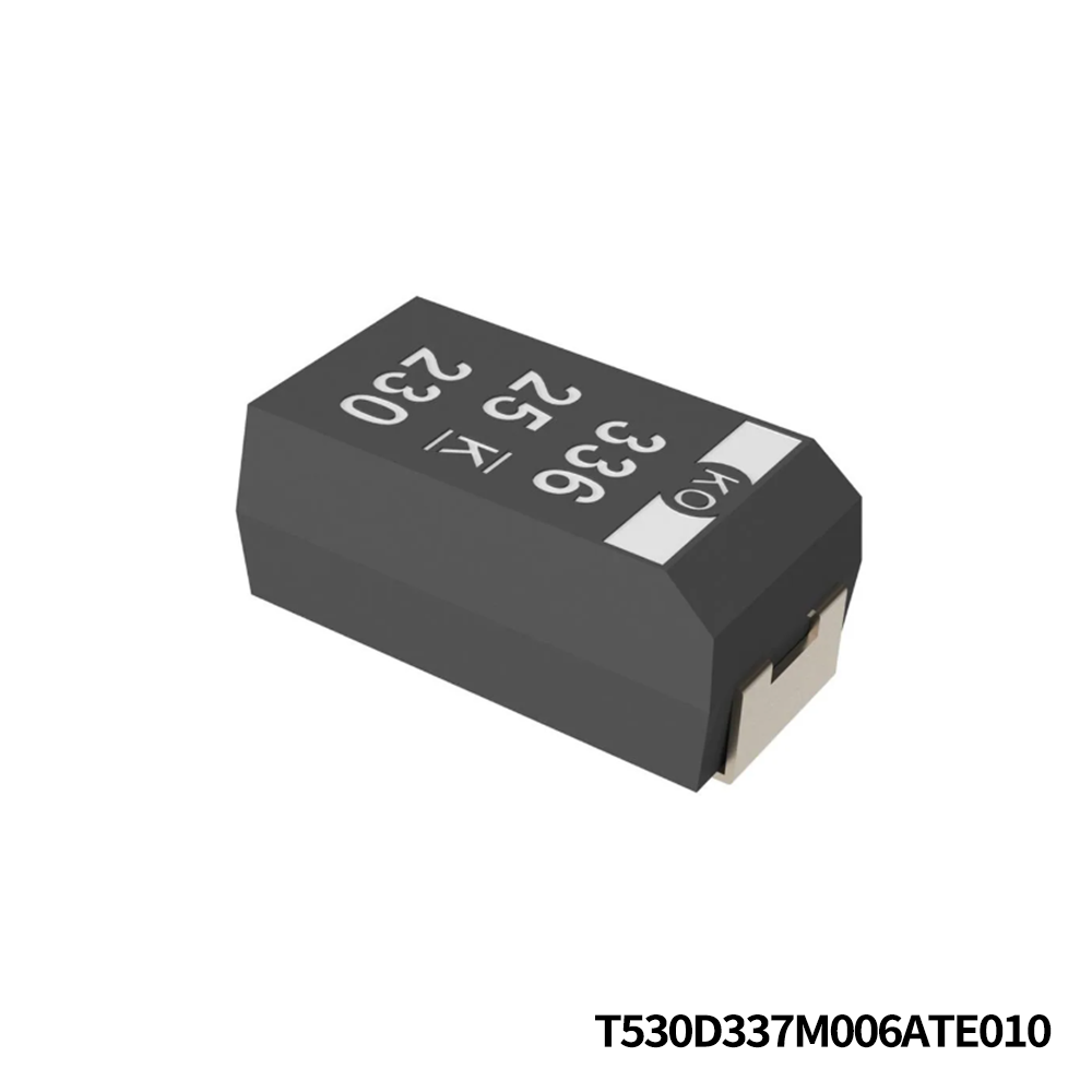 T530D337M006ATE010 KEMET Tantalum Capacitors - Polymer 6.3 VDC 330uF 2917 20%