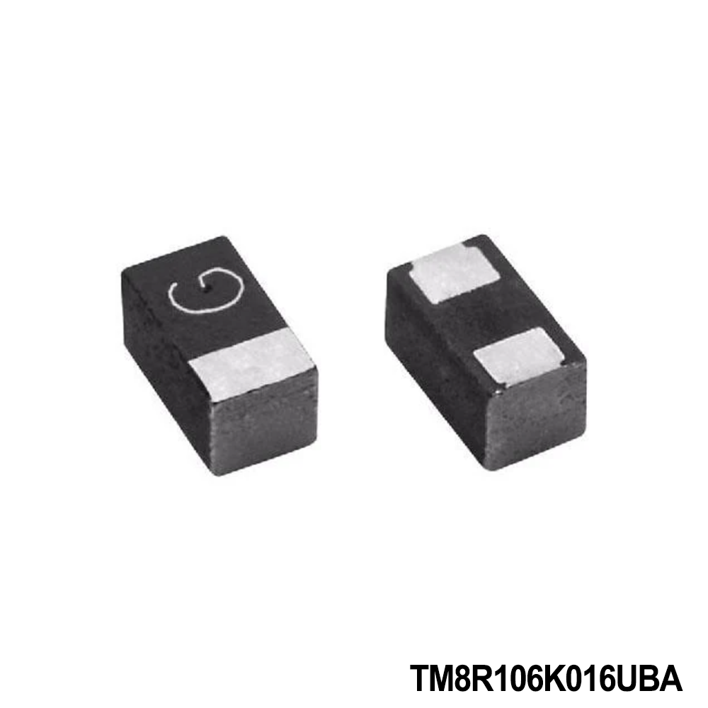 TM8R106K016UBA Vishay / Sprague Tantalum Capacitors - Solid SMD 10uF 16volts 10%