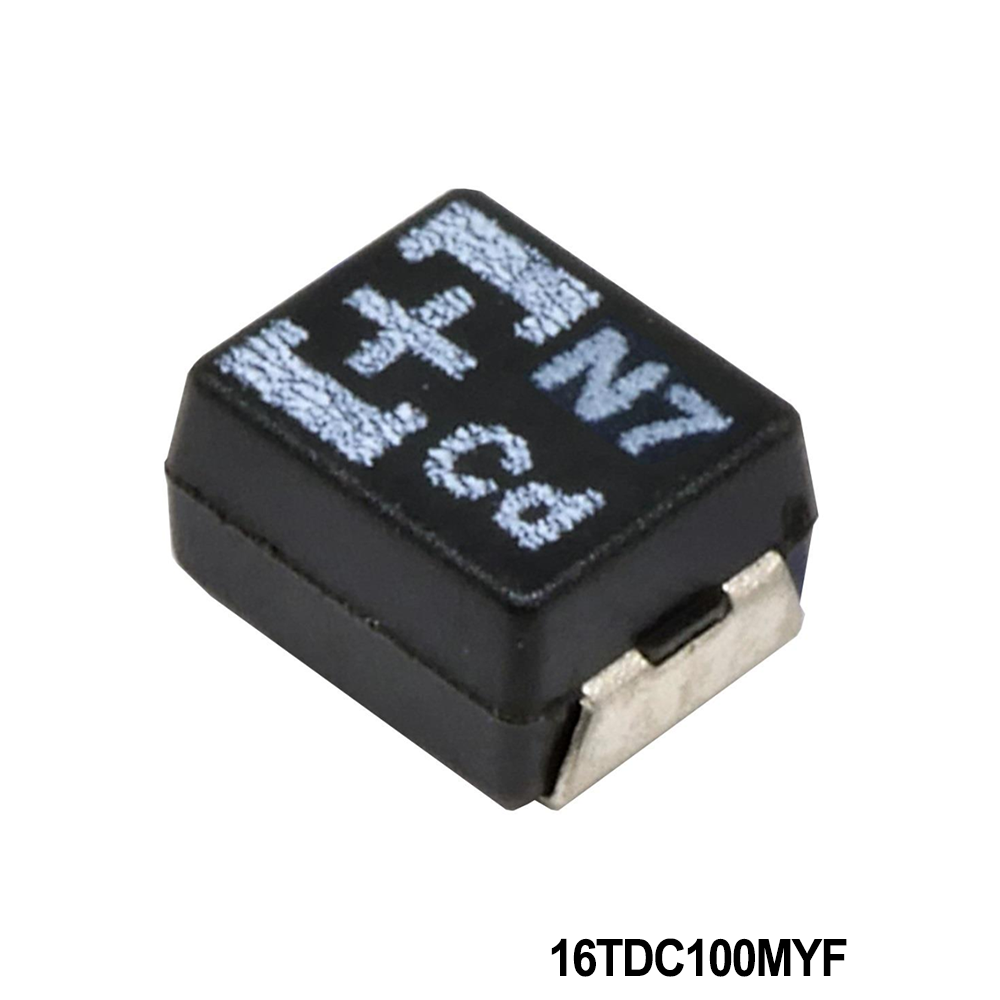 16TDC100MYF Panasonic IndustryTantalum Capacitors - Polymer 16VDC 100uF 20%