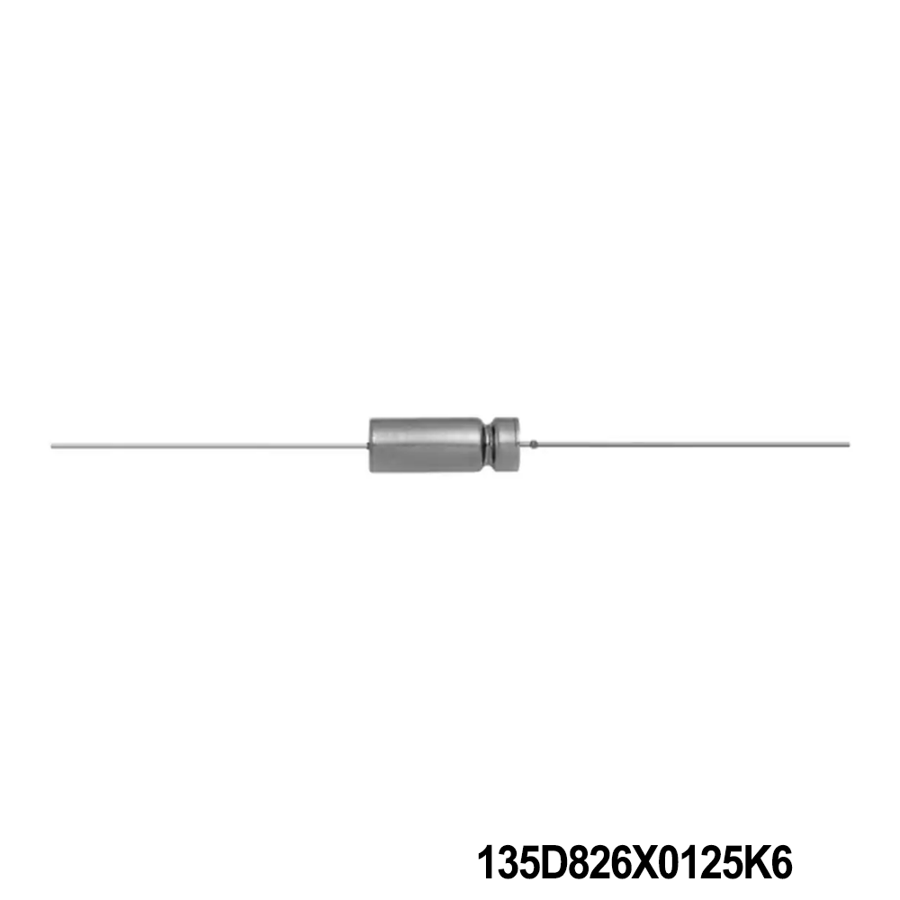 135D826X0125K6 Vishay Tantalum Capacitors - Wet 125volts 82uF 20%