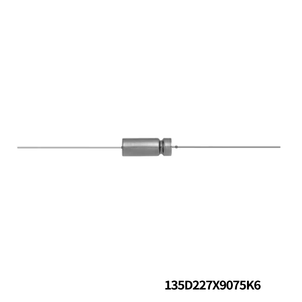 135D227X9075K6 Vishay Tantalum Capacitors - Wet 75volts 220uF 10%
