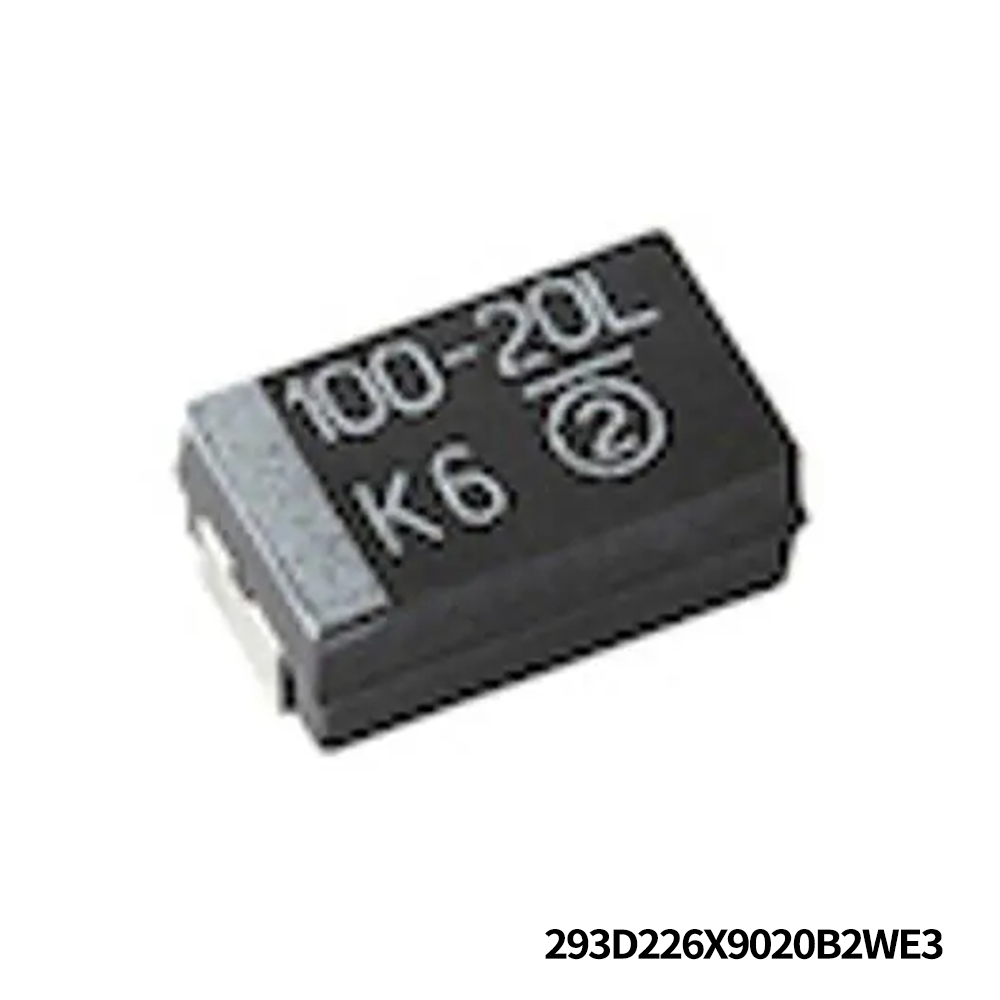 293D226X9020B2WE3 Vishay / Sprague Tantalum Capacitors - Solid SMD 293D226X9020B2We3