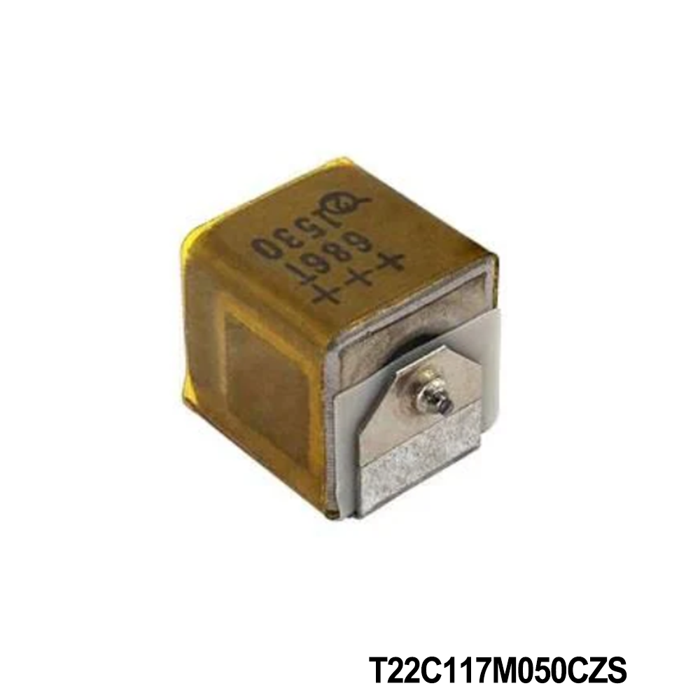 T22C117M050CZS Vishay / Sprague Tantalum Capacitors - Wet 110uF 50V 20%