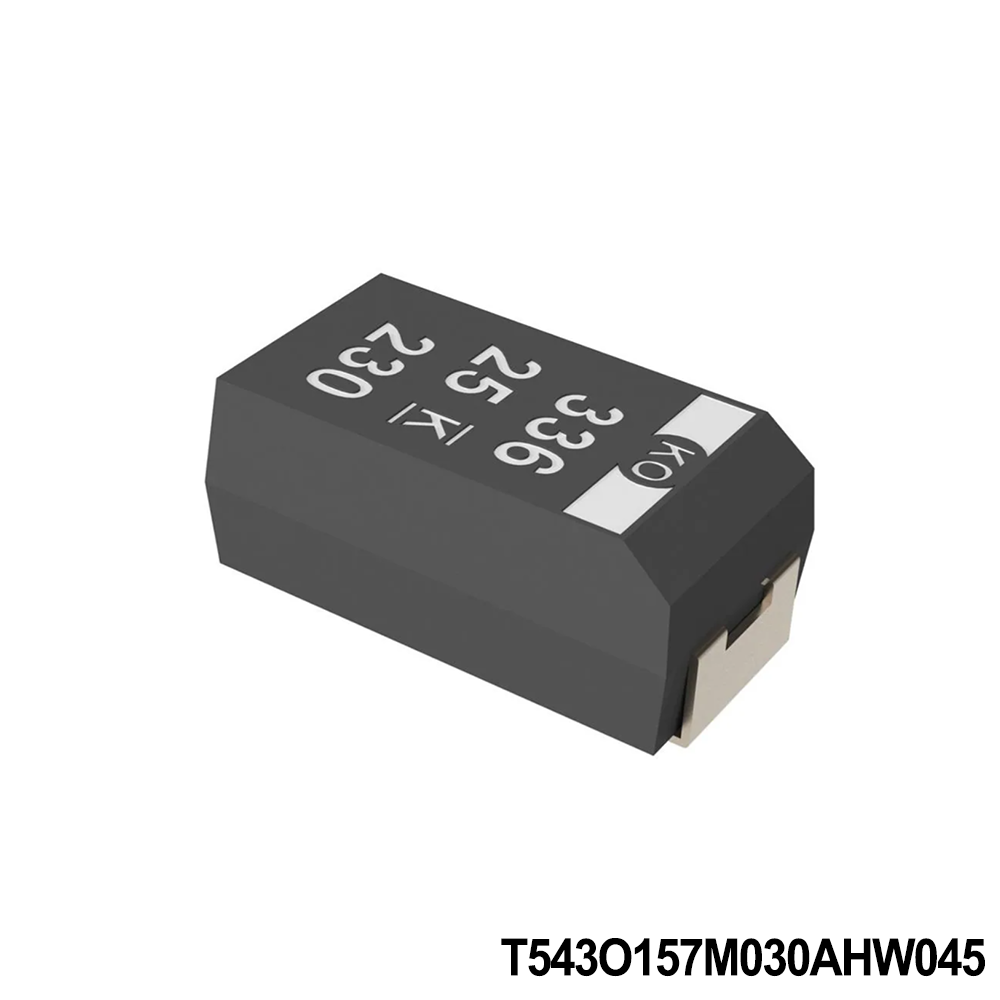 T543O157M030AHW045 KEMET Tantalum Capacitors - Polymer 30V 150uF 20%