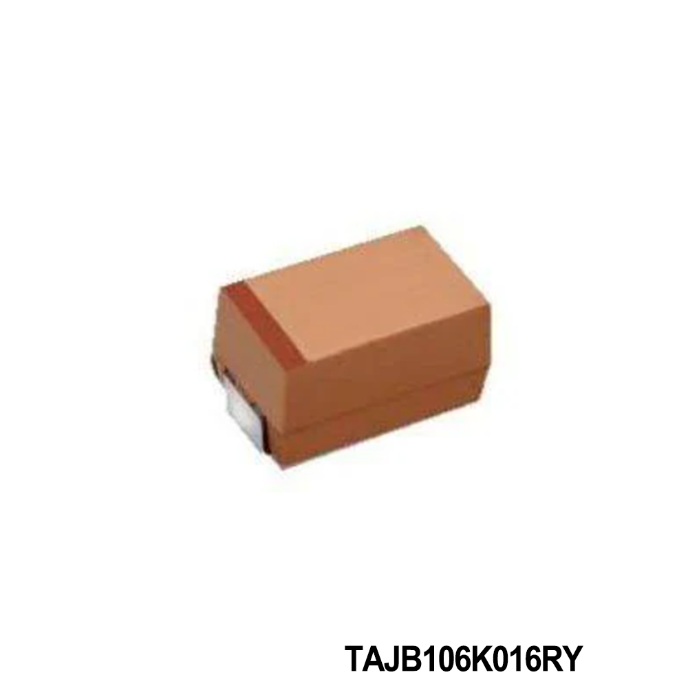 TAJB106K016RY KYOCERA AVX Tantalum Capacitors - Solid SMD 16V 10uF 10%