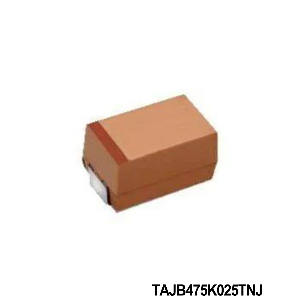 TAJB475K025TNJ KYOCERA AVX Tantalum Capacitors - Solid SMD 25V 4.7uF 10% 1210