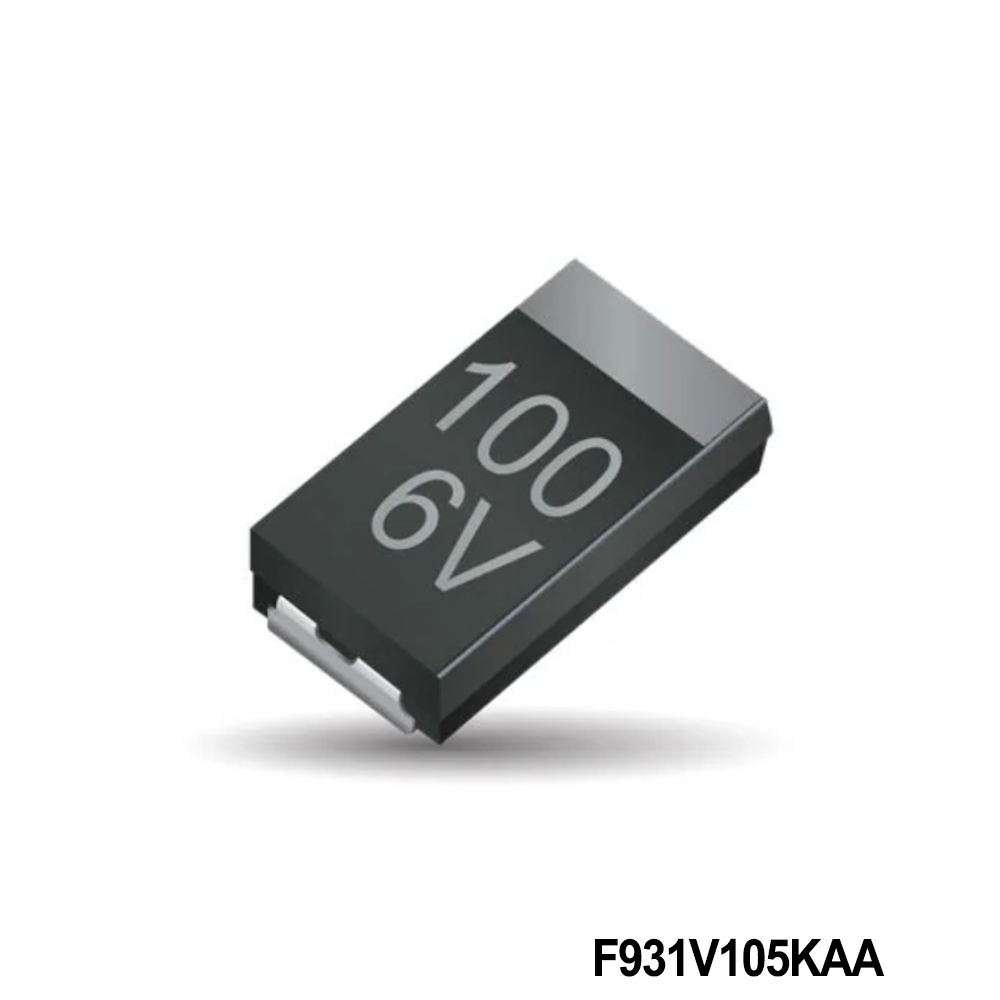 F931V105KAA KYOCERA AVX Tantalum Capacitors - Solid SMD 1uF 35V 10%