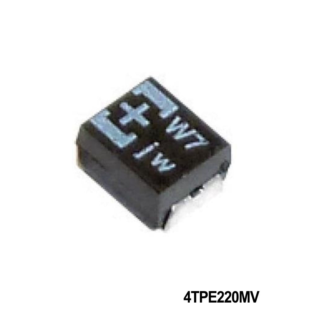 4TPE220MV Panasonic Industry Tantalum Capacitors - Polymer 4VDC 220uF 20%