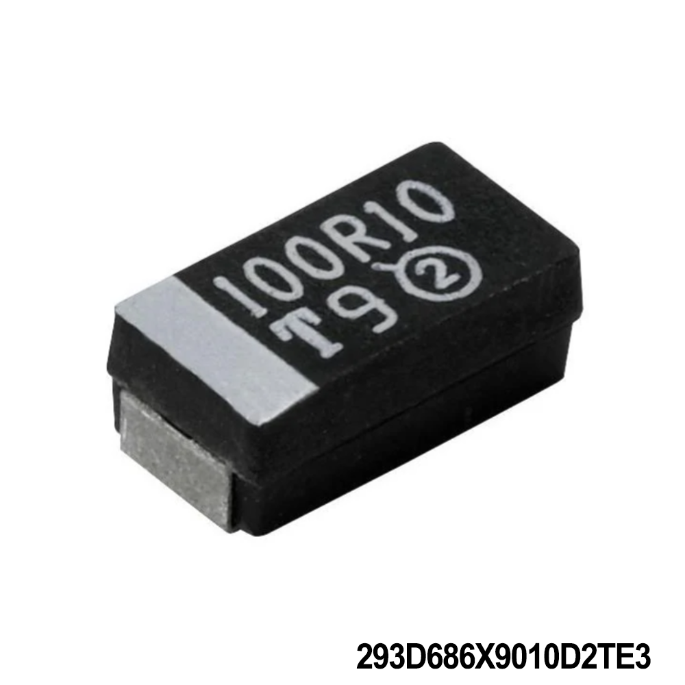293D686X9010D2TE3 Vishay / Sprague Tantalum Capacitors - Solid SMD 68uF 10volts 10% D case Molded