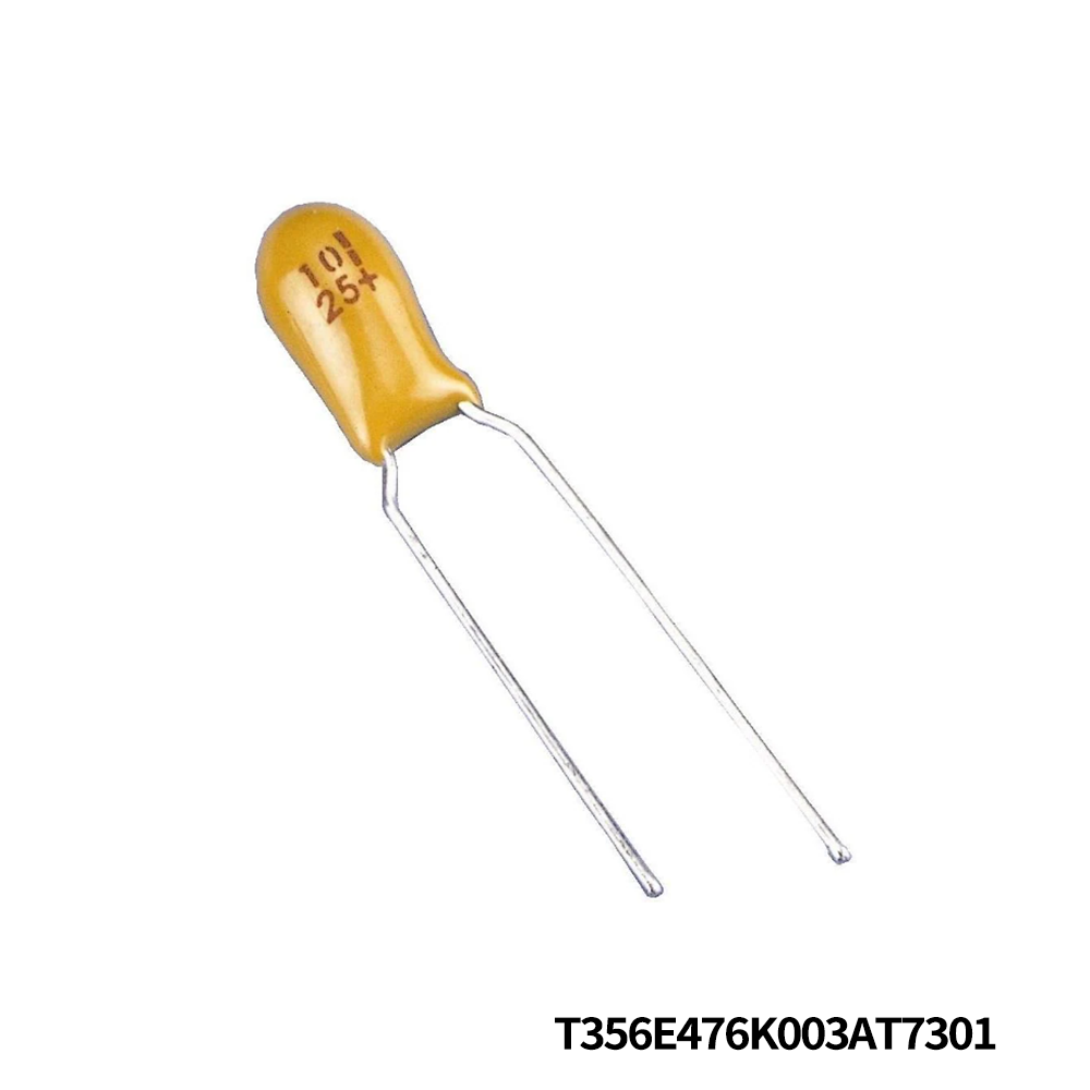 T356E476K003AT7301 KEMET Tantalum Capacitors - Solid Leaded 3V 47uF