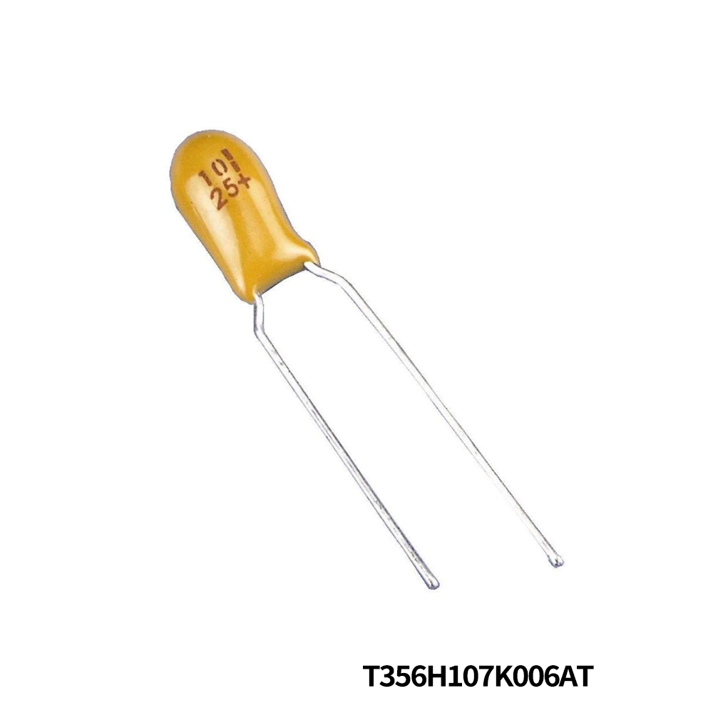 T356H107K006AT KEMET Tantalum Capacitors - Solid Leaded 6.3V 100uF
