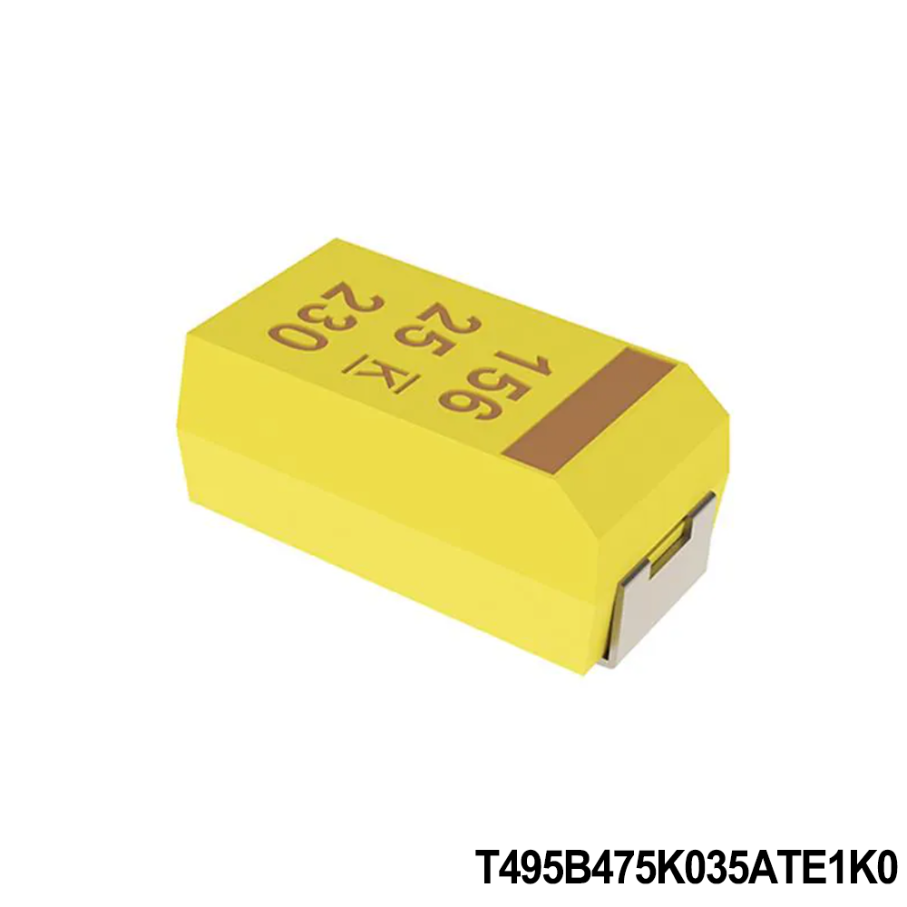 T495B475K035ATE1K0 KEMET Tantalum Capacitors - Solid SMD 35V 4.7uF