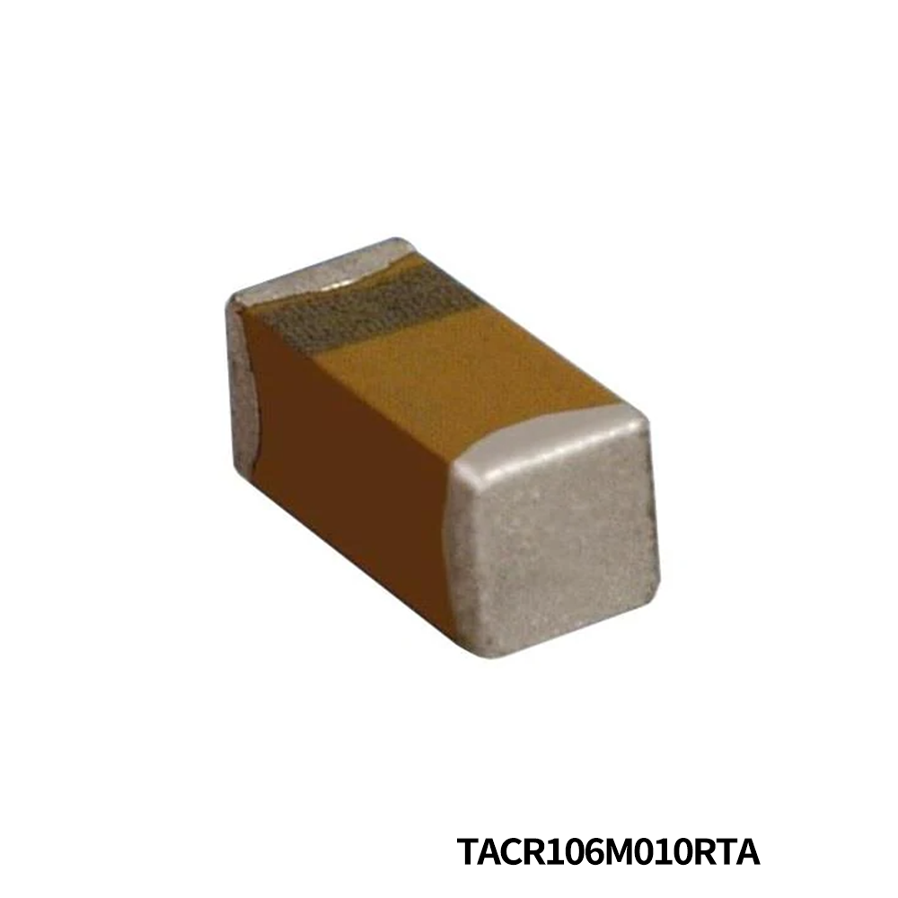 TACR106M010RTA KYOCERA AVX Tantalum Capacitors - Solid SMD 0805 10V 10uF 20%