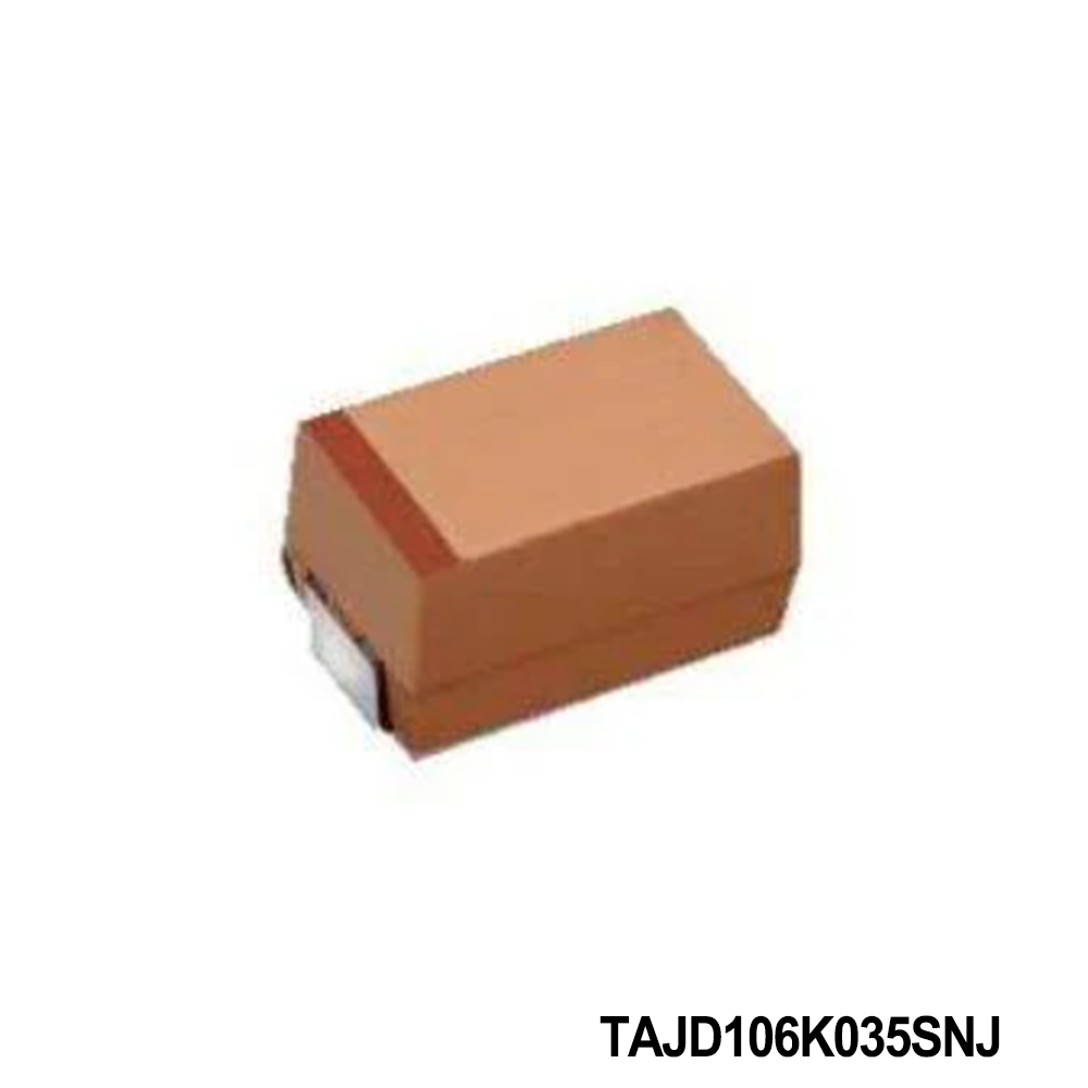 TAJD106K035SNJ KYOCERA AVX Tantalum Capacitors - Solid SMD 35V 10uF 10%