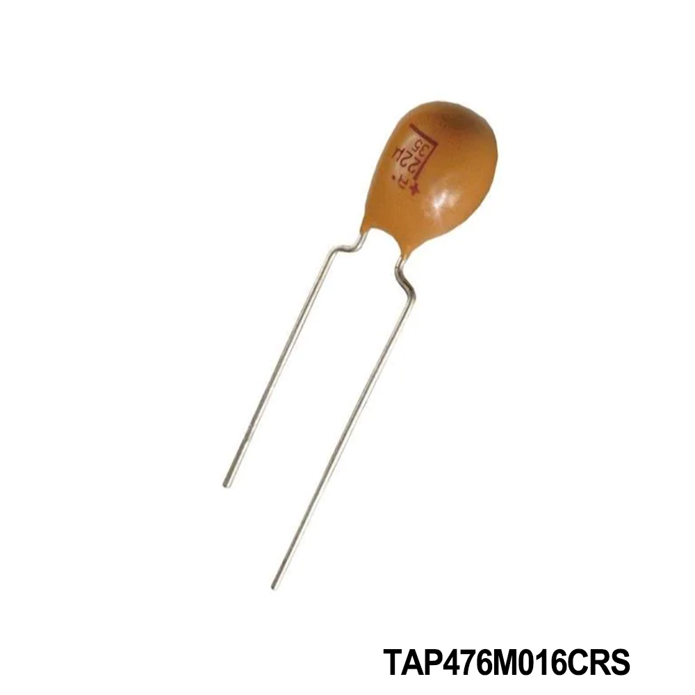 TAP476M016CRS KYOCERA AVX Tantalum Capacitors - Solid Leaded 16V 47uF 