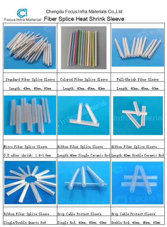 Fiber Fusion Splice Sleeves