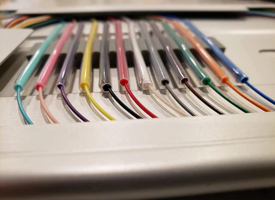 12 colors single fiber sleeves