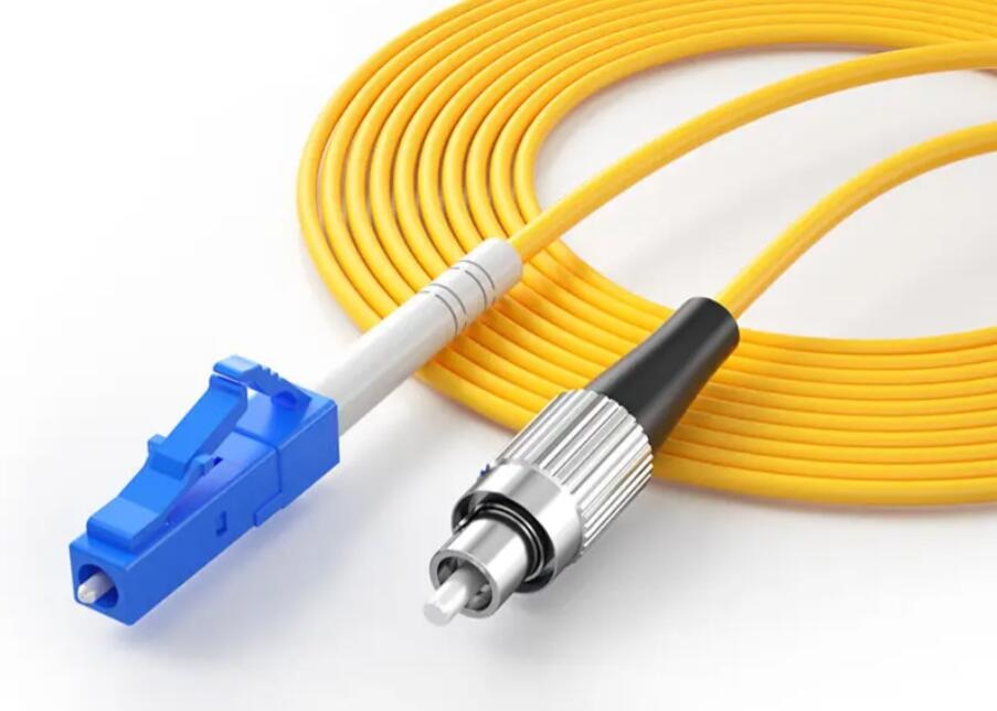 FC UPC to LC UPC SM SX Jumper Cable