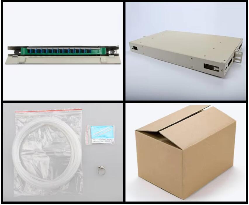 19 Inch 1U Optical Fiber Distribution Frame