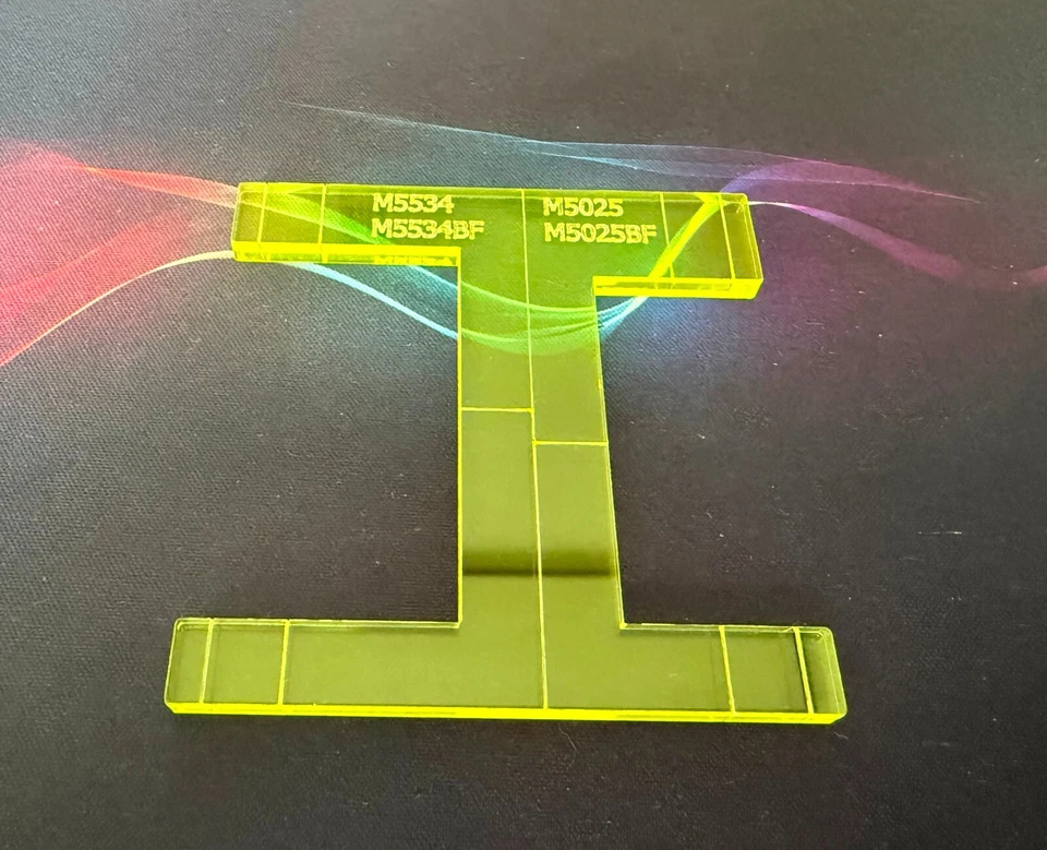 Bracket Fit Checker-EMD trolling motor brackets M5534/M5534BF and M5025/M5025BF