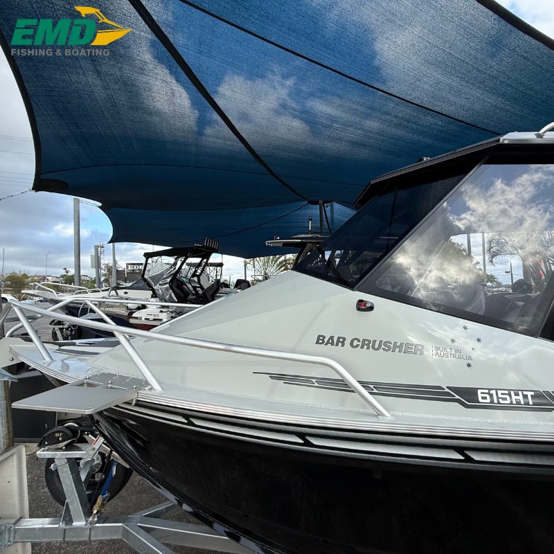 EMD Heavy-Duty Bolt-On Trolling Motor Bracket for BarCrusher, Yellowfin & Stacer