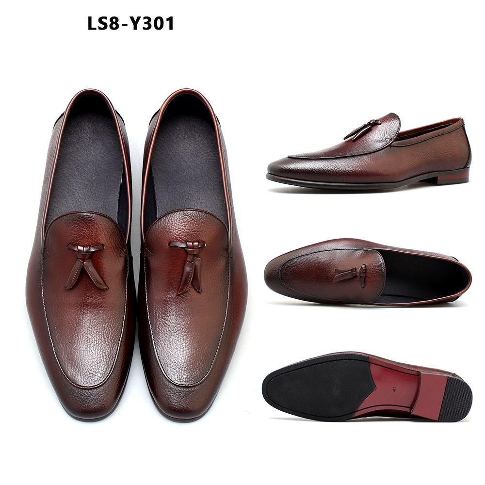 Men's Loafers Casual Leather Shoes LS8-Y301