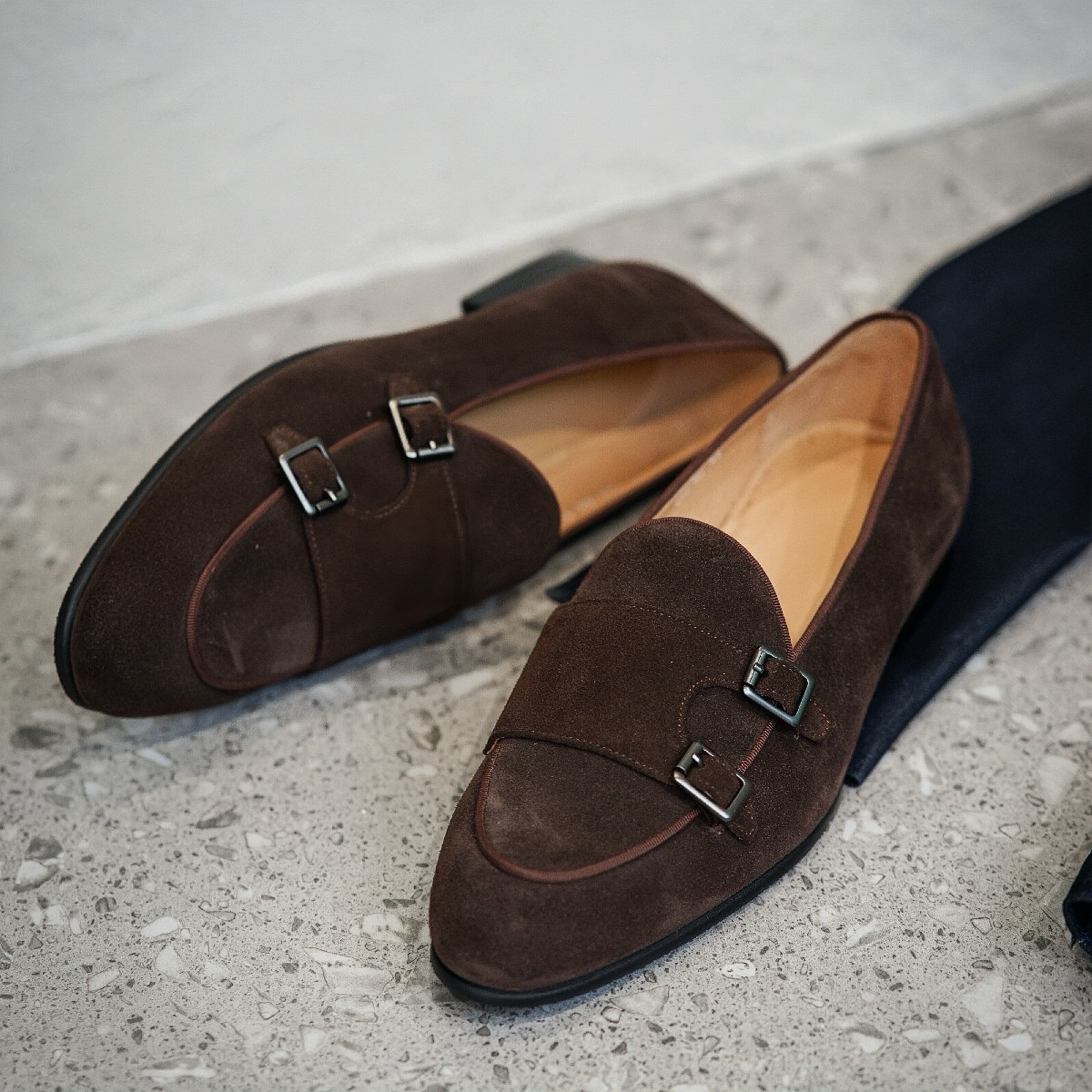 PAKERBONT Double Monks Loafers Men's Casual Shoes LT77-K2