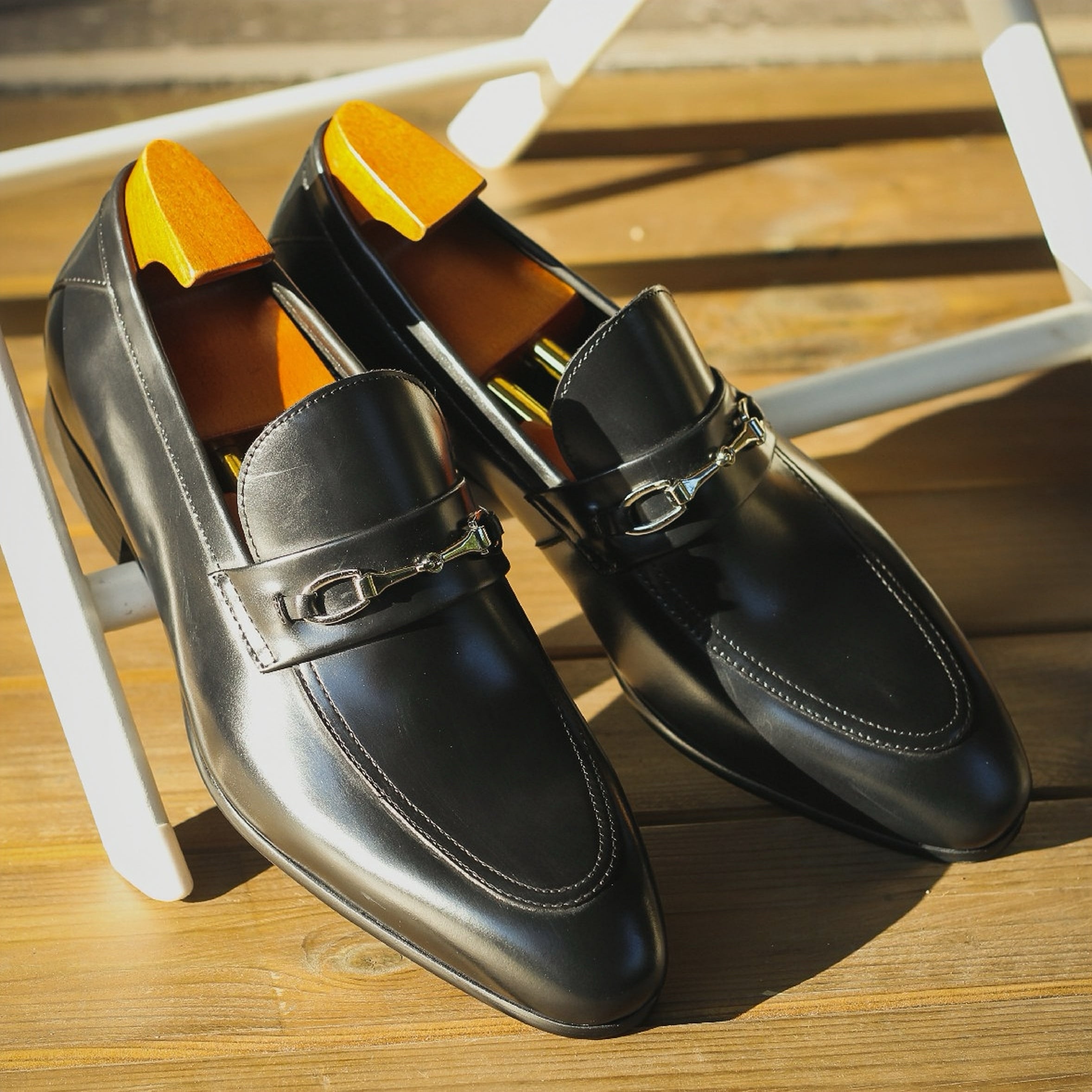 PAKERBONT Bit Loafers Casual Leather Summer Shoes for Men L38-TK506