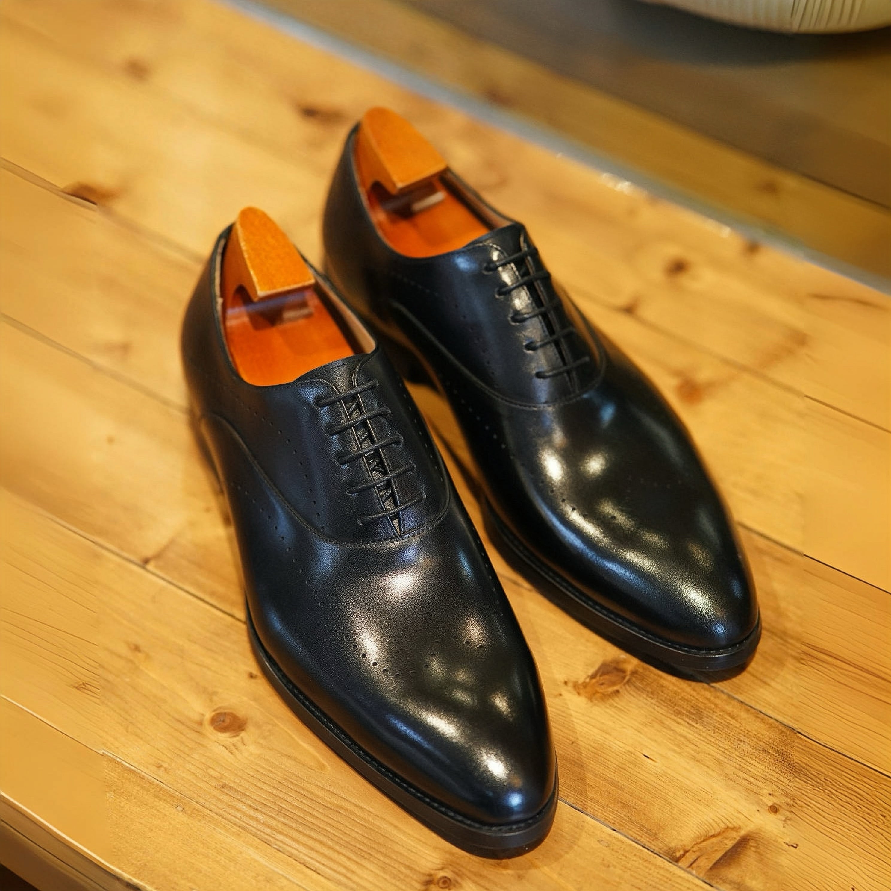 PAKERBONT Oxford Original Calf Skin Men's Handmade Leather Shoes F-710