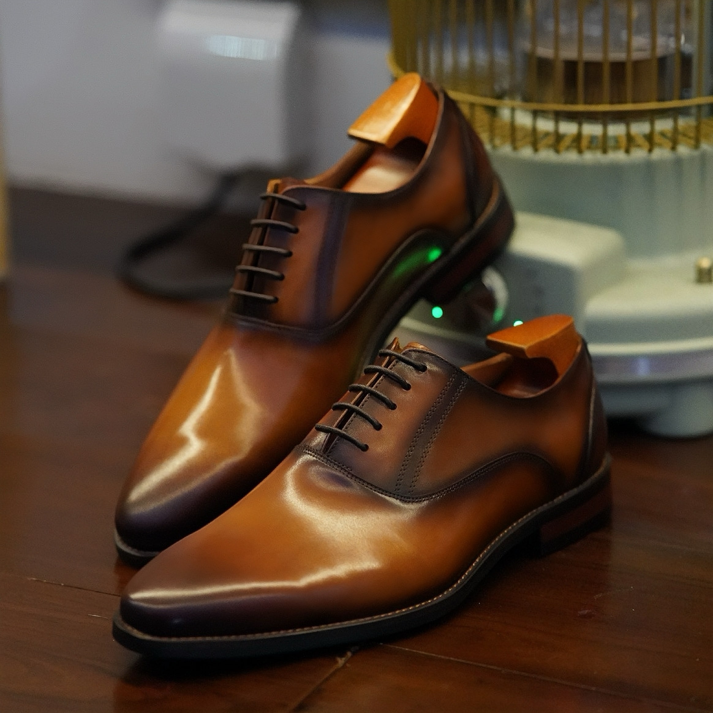 PAKERBONT Original Oxford Classic Men's Genuine Leather Shoes F-715