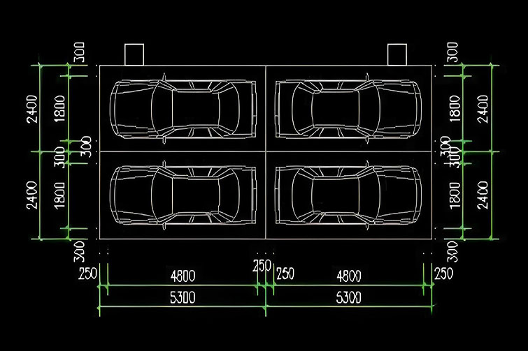 How to Design Parking Lots with Optimal Parallel Parking Dimensions
