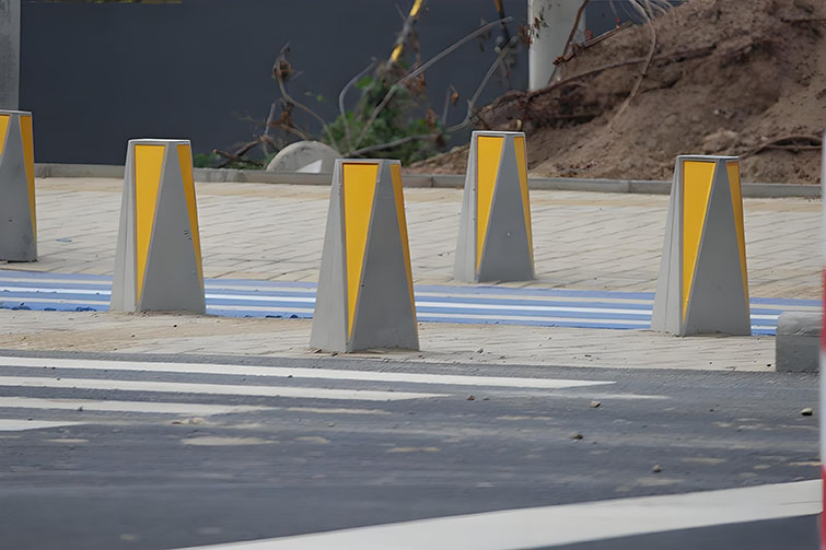 Integrating Parking Lot Concrete Stops with Barrier Gates for Safer Surface Parking