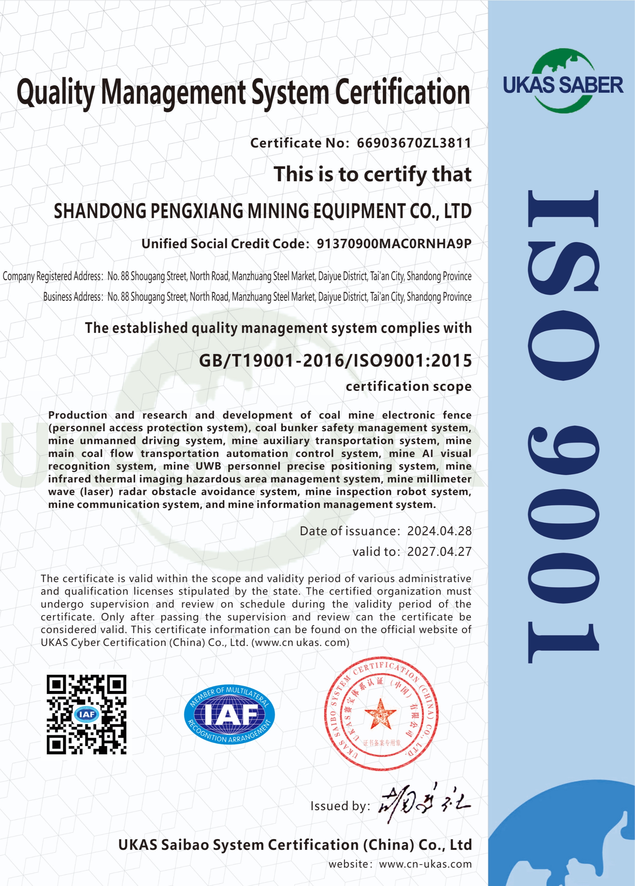 Technological maturity