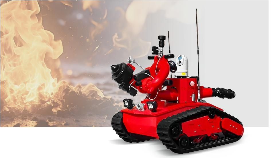 Fire Fighting Robots: Intelligent New Forces in Emergency Rescue