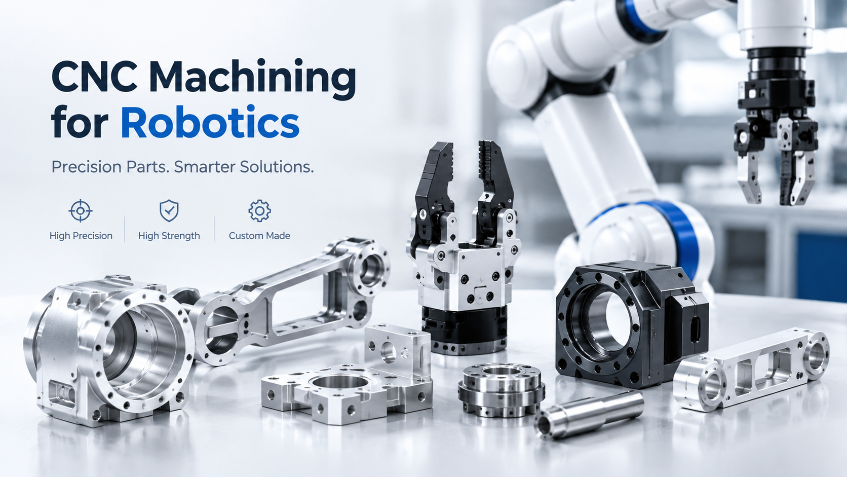 CNC Machining for Robotics: Choosing the Right Process for Robot Parts