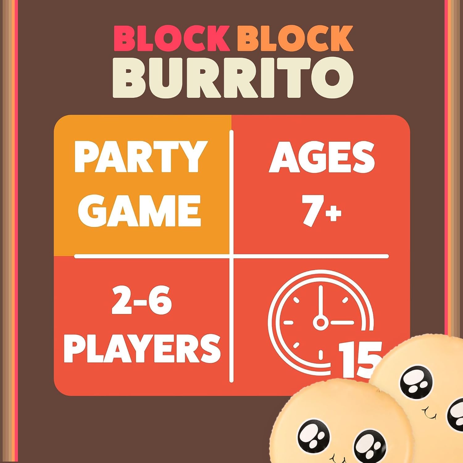 Exploding Kittens Block Block Burrito, 2-6, Age 7+ Expansion | Add inflatable shields to Throw Throw Burrito