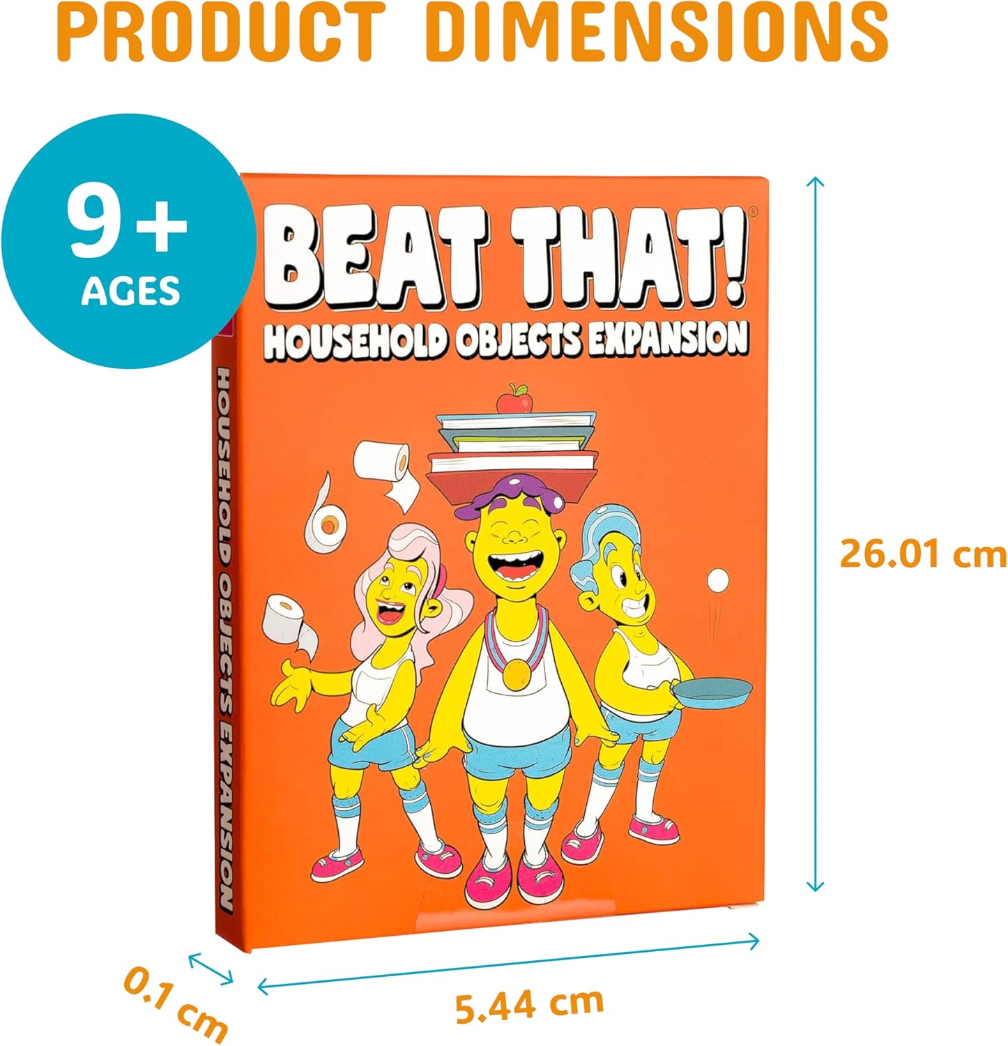 Gutter Games Beat That Household Objects Expansion - Fun Family Board Game for Kids and Adults
