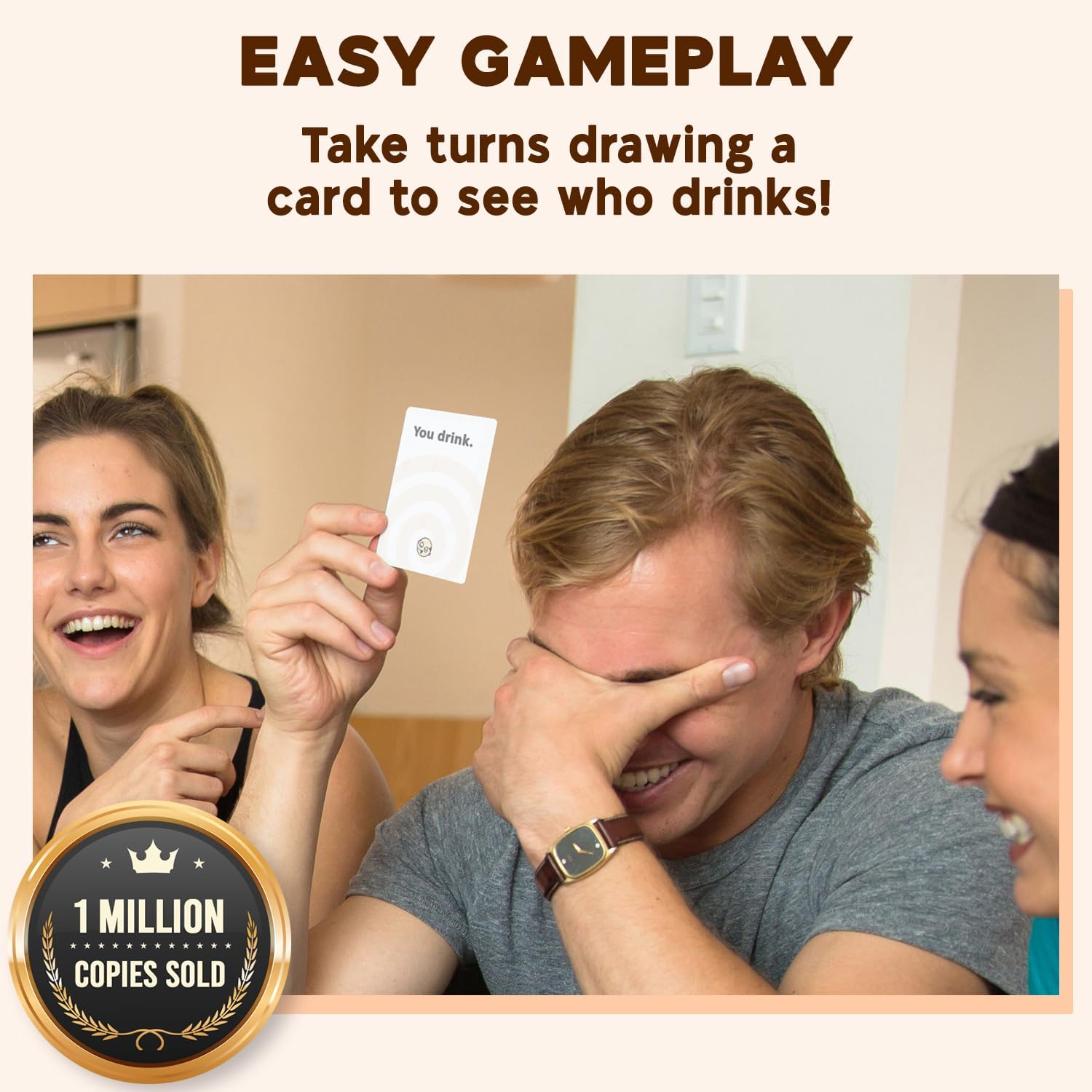 These Cards Will Get You Drunk, Fun Drinking Game and Adult Party Game | Card Game for Adults, Friends & Group Game Night