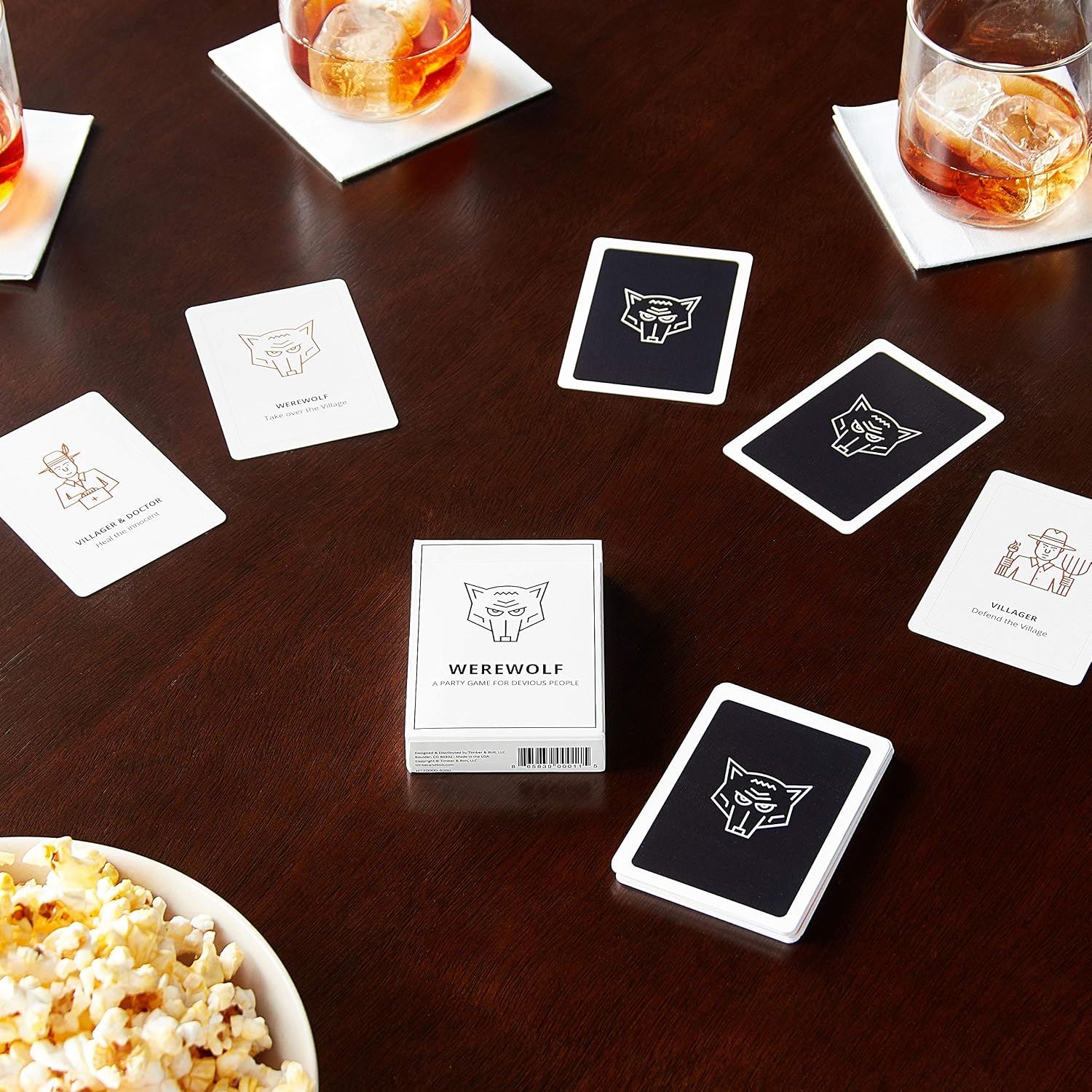 Stellar Factory Werewolf Party Game, Up to 35 Players, Ages 12+ | Social deduction & bluffing gameplay 