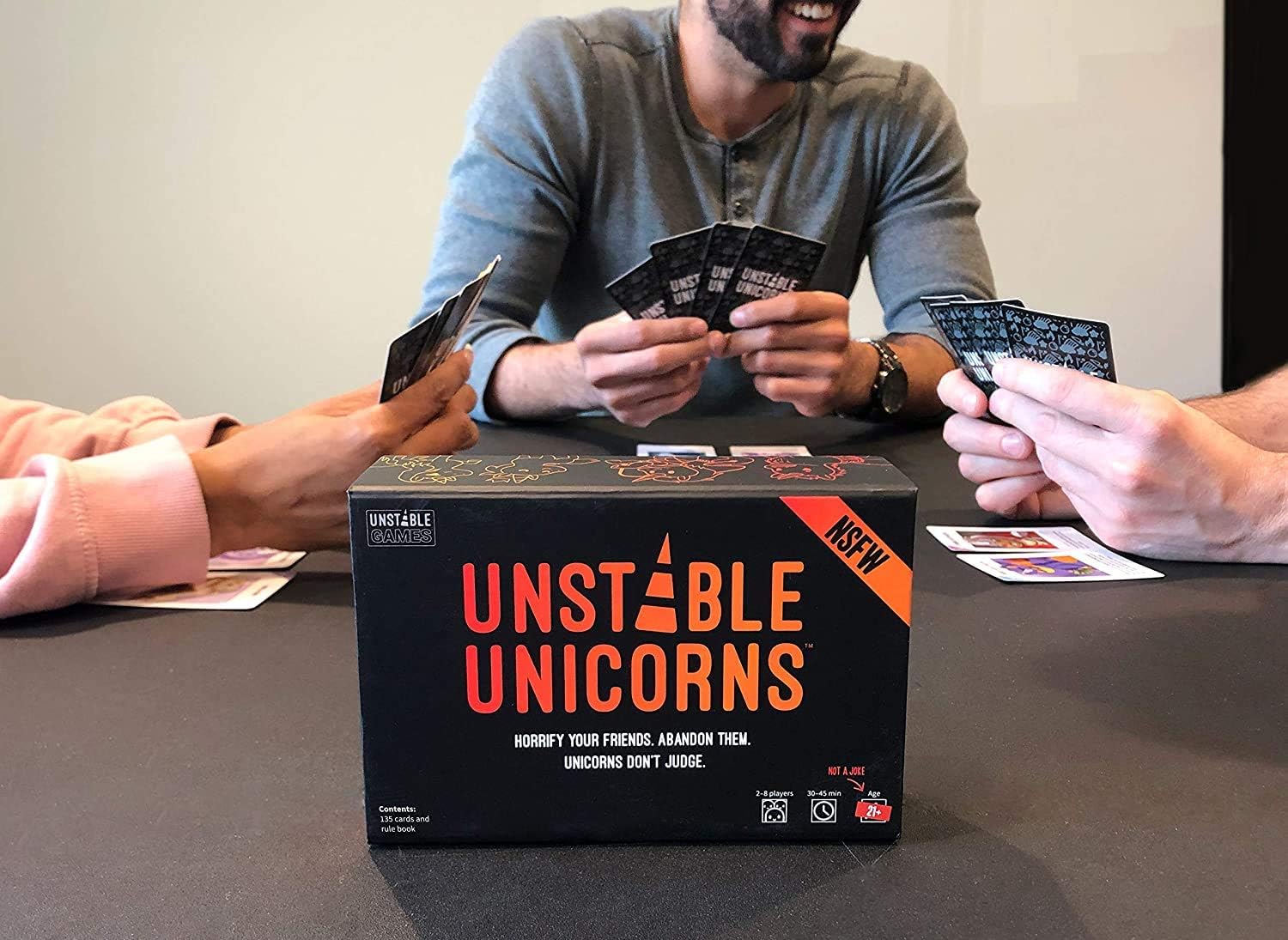 Unstable Games - Unstable Unicorns NSFW Card Game - A strategic card game and party game for adults with drinking rules available