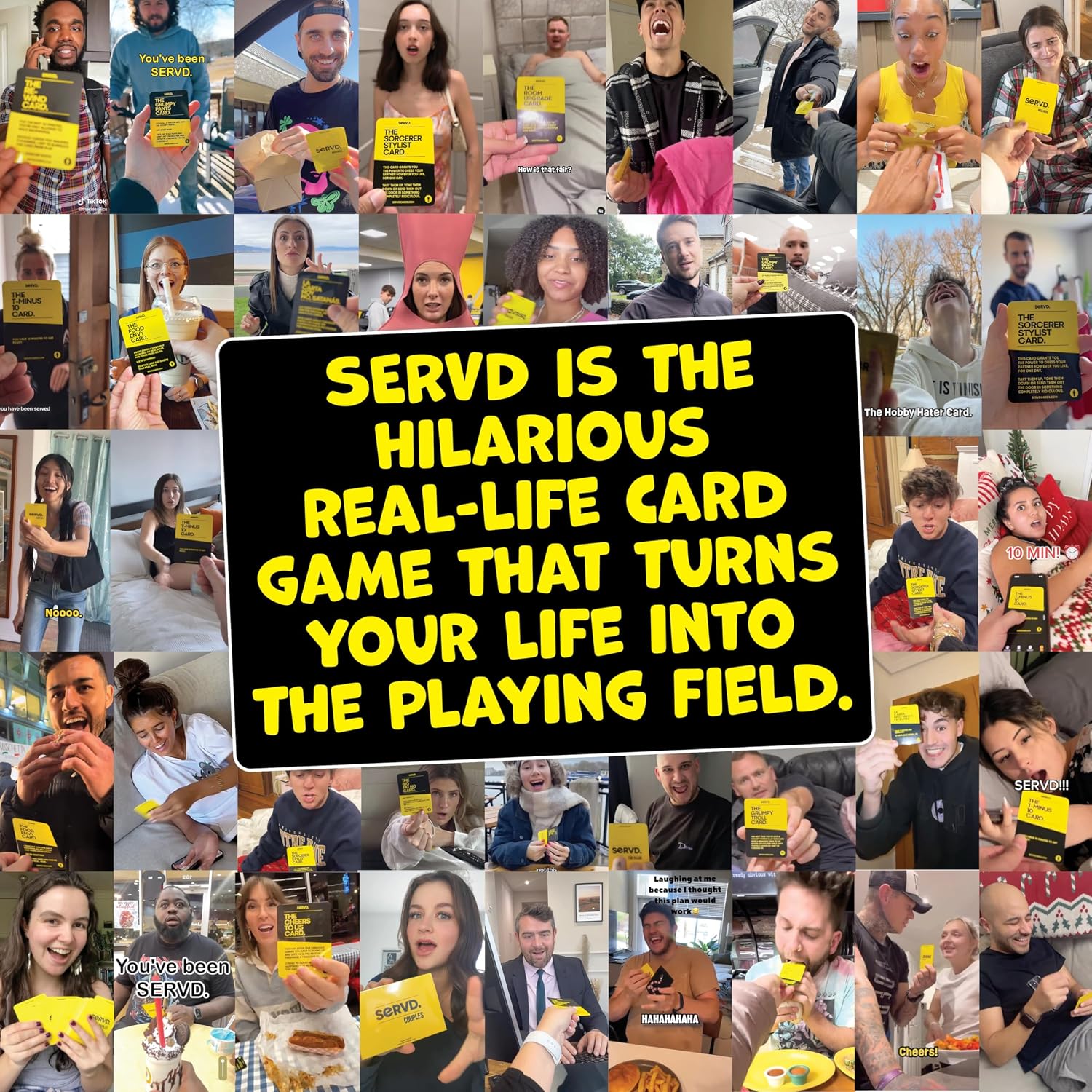 SERVD - Couples -SERVD - HIS & HERS The Hilarious Real-Life Couples Card Game